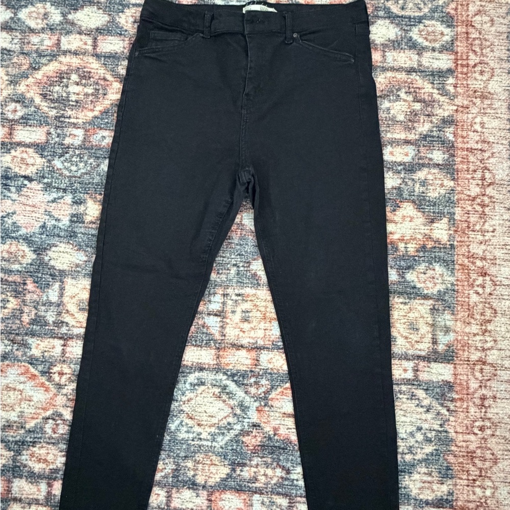 Topshop Black Skinny Women's Jeans